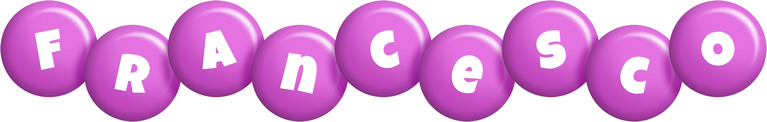 Francesco candy-purple logo