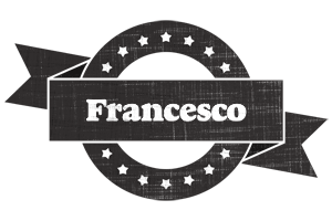 Francesco grunge logo