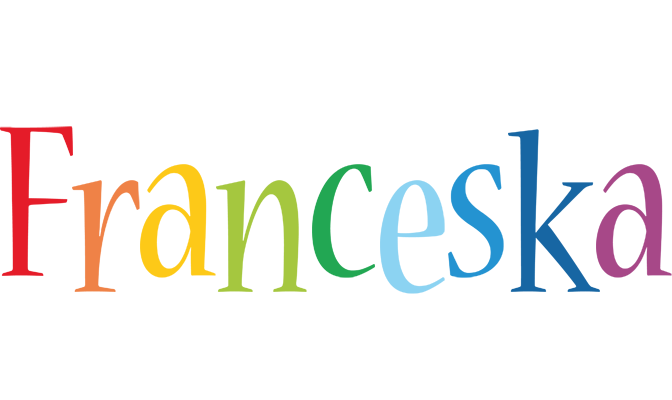 Franceska birthday logo