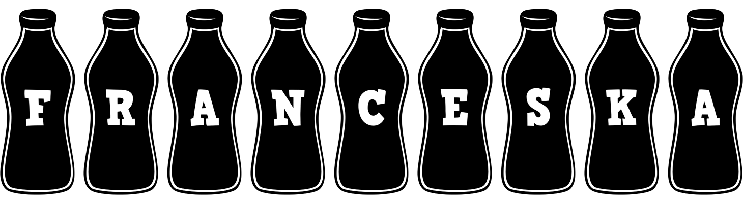 Franceska bottle logo
