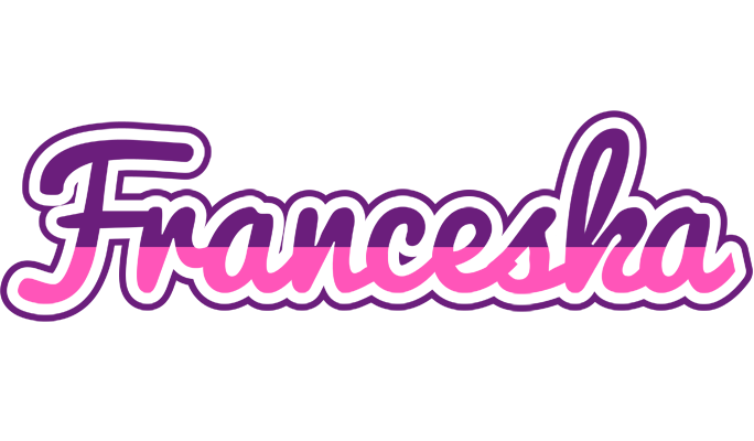 Franceska cheerful logo