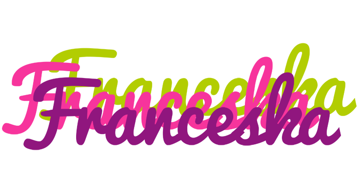 Franceska flowers logo