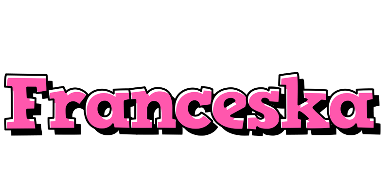 Franceska girlish logo