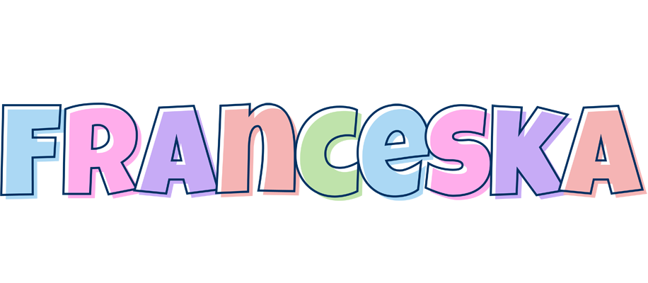 Franceska pastel logo