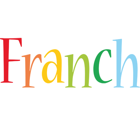 Franch birthday logo