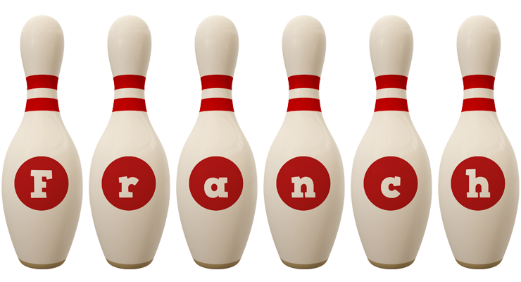 Franch bowling-pin logo
