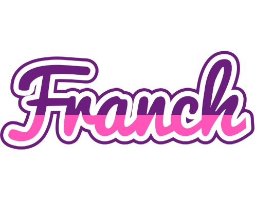Franch cheerful logo