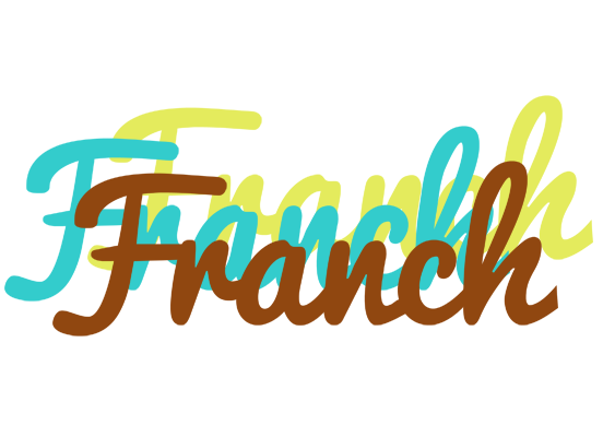 Franch cupcake logo