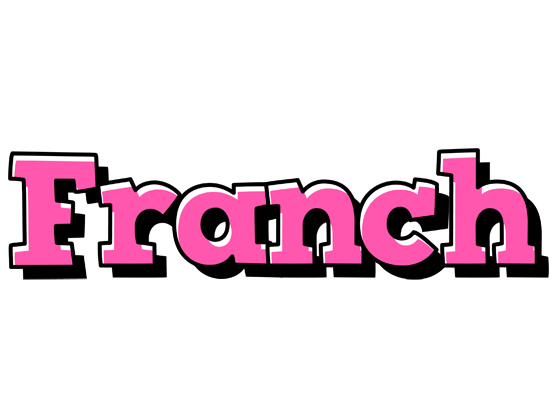 Franch girlish logo