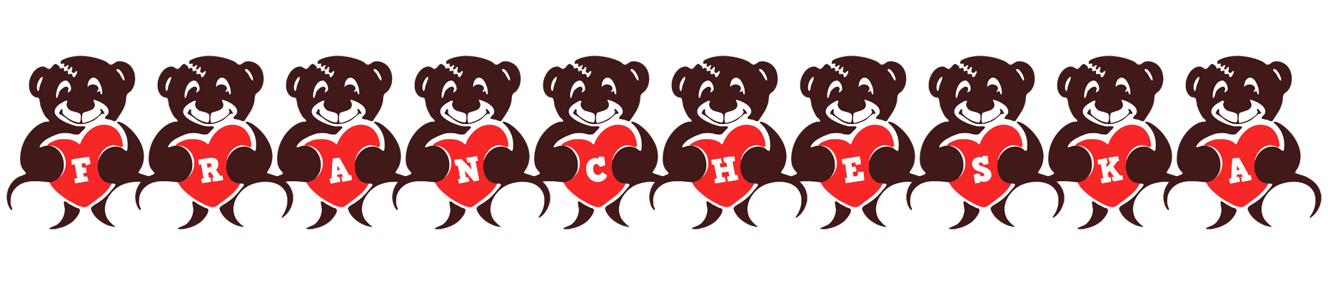 Francheska bear logo