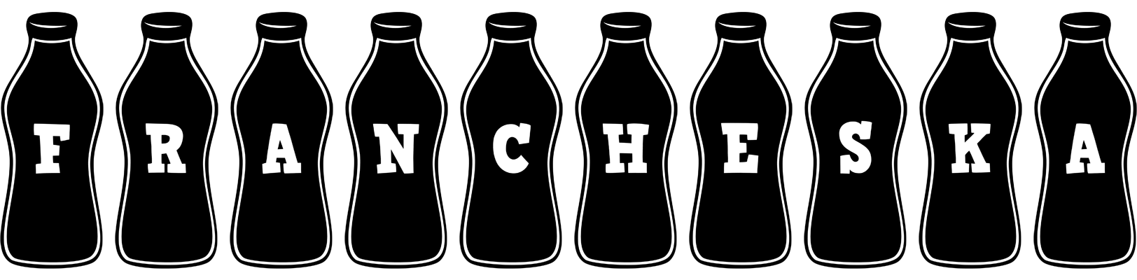 Francheska bottle logo