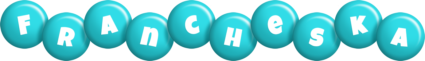 Francheska candy-azur logo