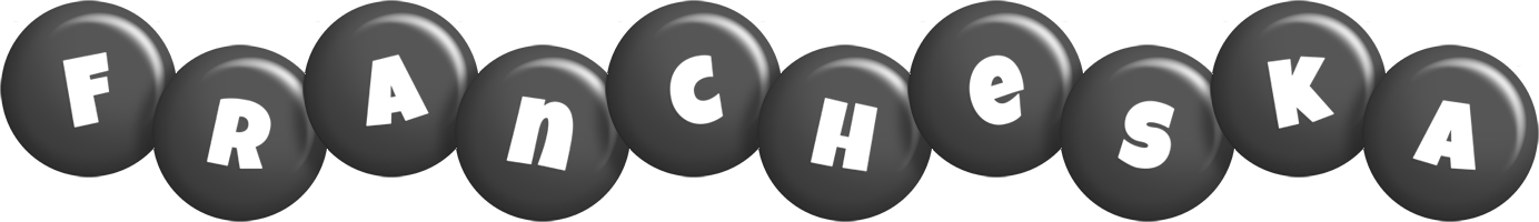 Francheska candy-black logo