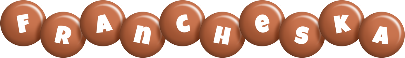 Francheska candy-brown logo