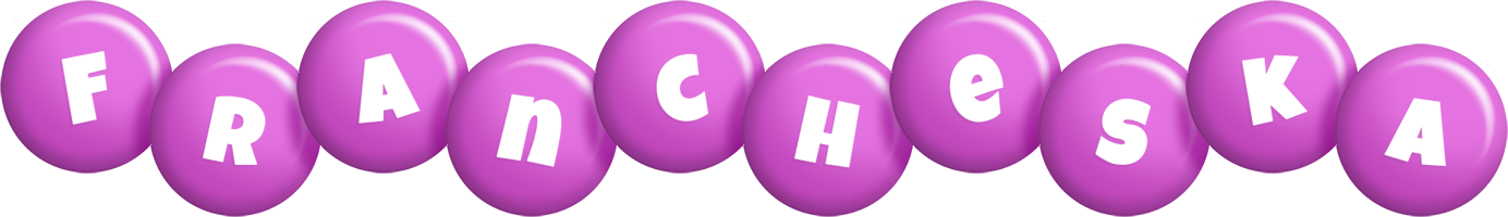 Francheska candy-purple logo