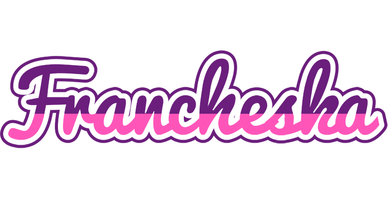 Francheska cheerful logo
