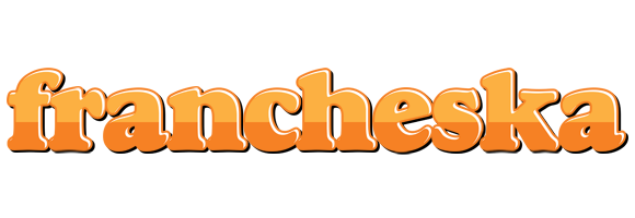 Francheska orange logo