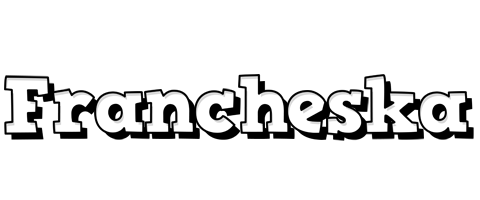 Francheska snowing logo