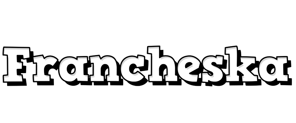 Francheska snowing logo