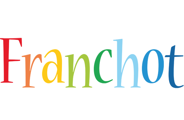 Franchot birthday logo