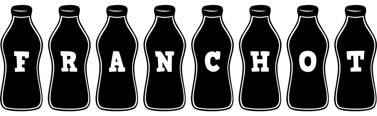 Franchot bottle logo
