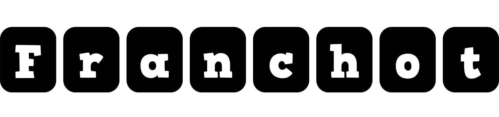 Franchot box logo