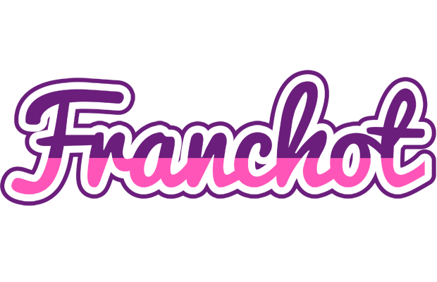 Franchot cheerful logo