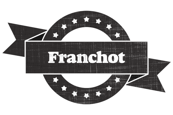 Franchot grunge logo
