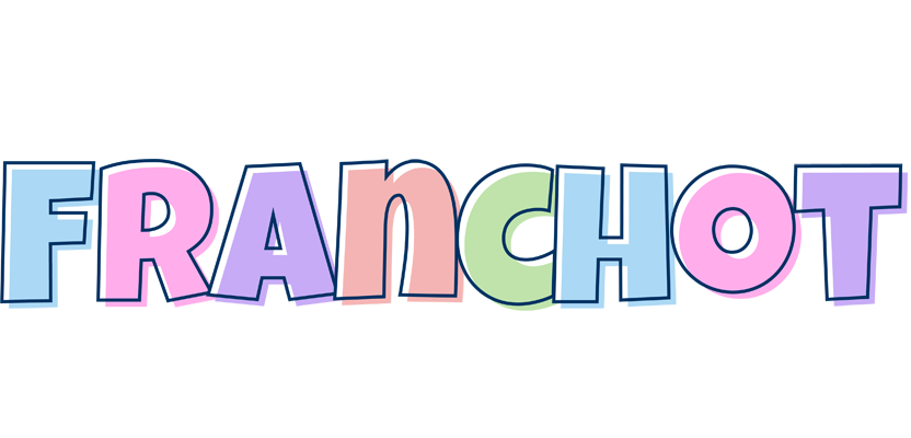 Franchot pastel logo