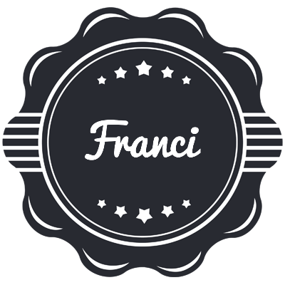 Franci badge logo