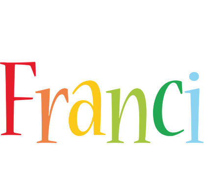 Franci birthday logo