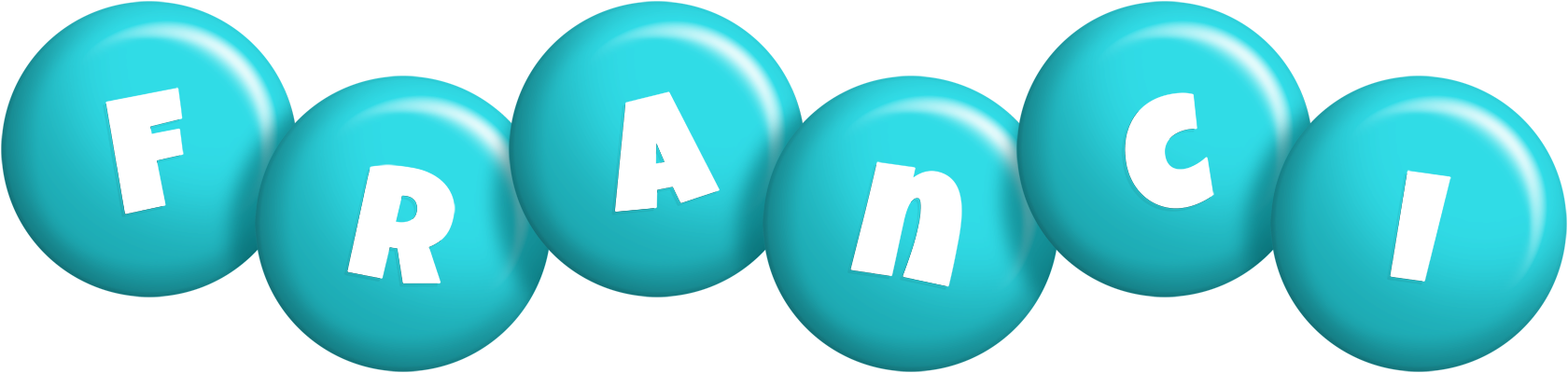 Franci candy-azur logo