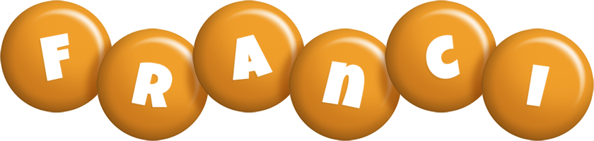 Franci candy-orange logo