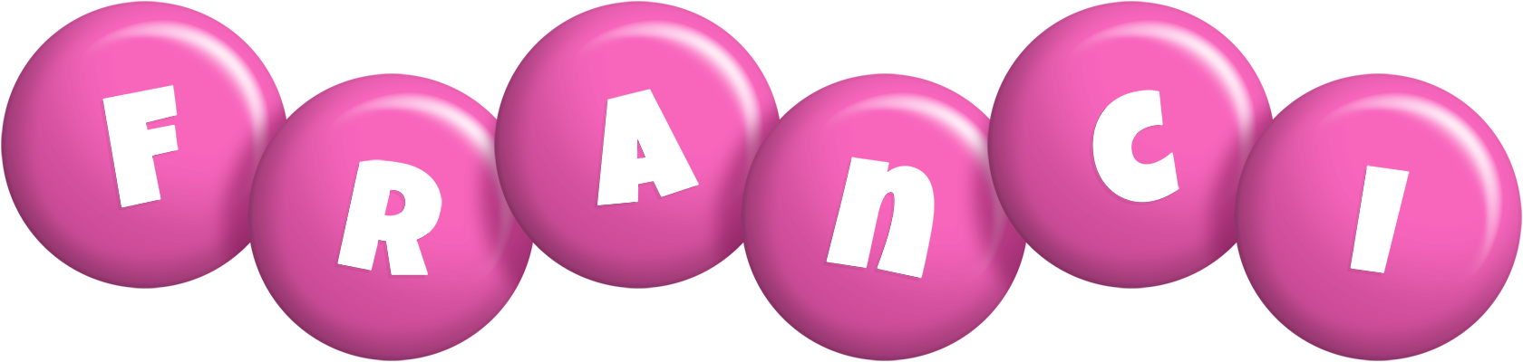 Franci candy-pink logo