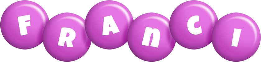 Franci candy-purple logo