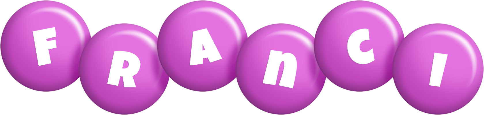 Franci candy-purple logo