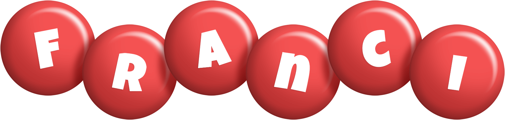 Franci candy-red logo