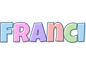 Franci pastel logo