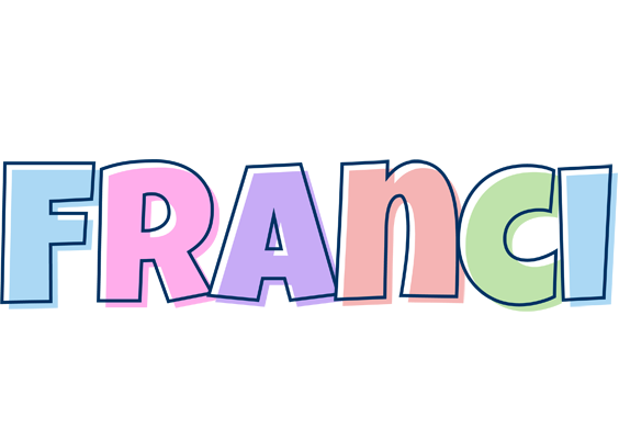 Franci pastel logo