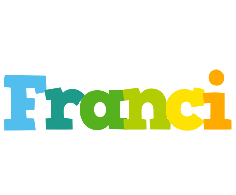 Franci rainbows logo