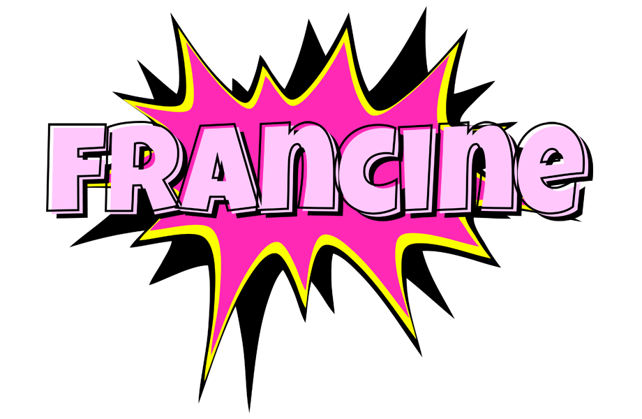 Francine badabing logo