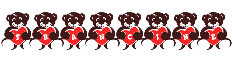 Francine bear logo