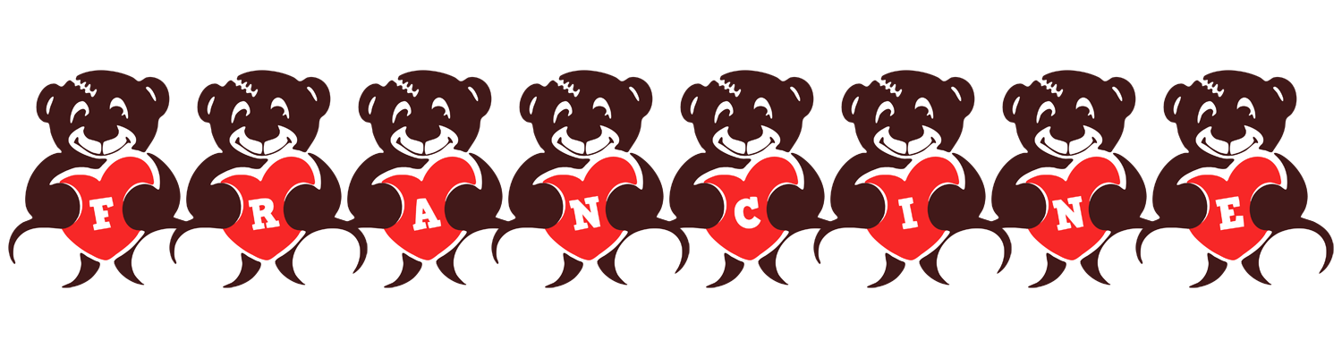 Francine bear logo