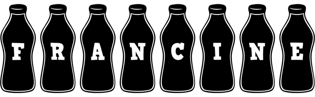 Francine bottle logo