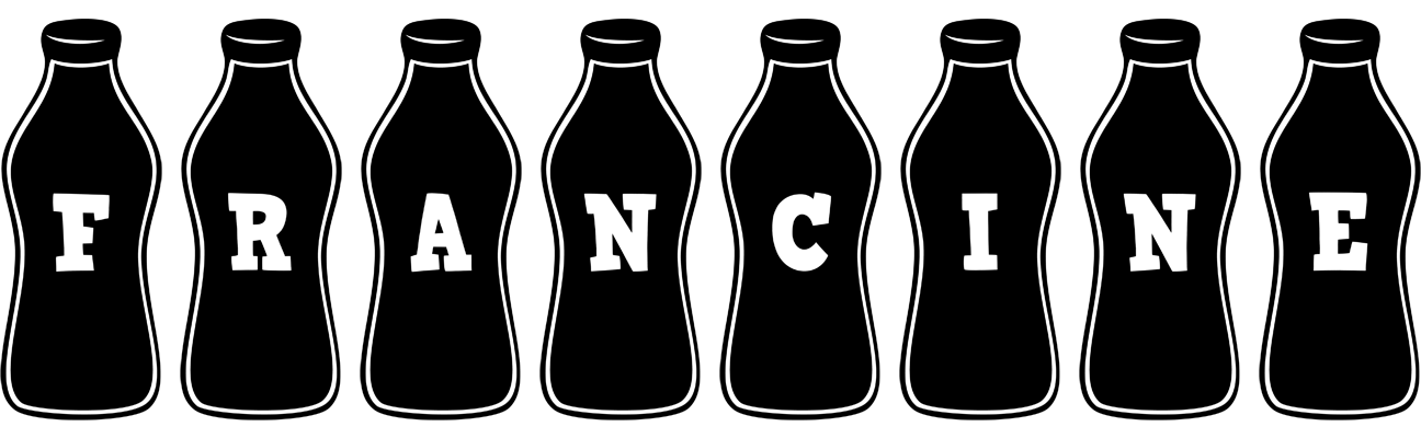 Francine bottle logo