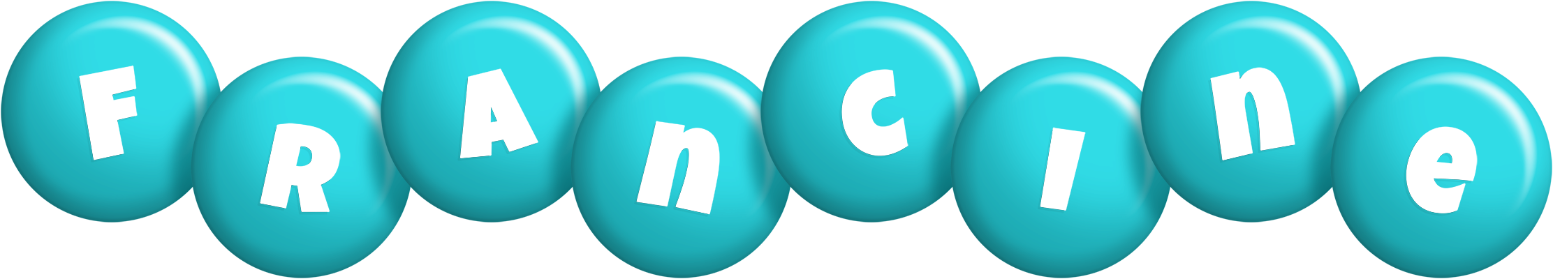 Francine candy-azur logo
