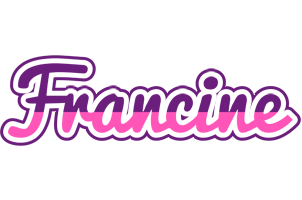 Francine cheerful logo