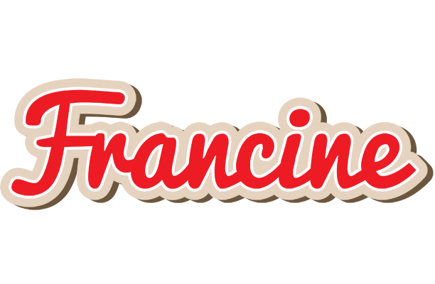 Francine chocolate logo