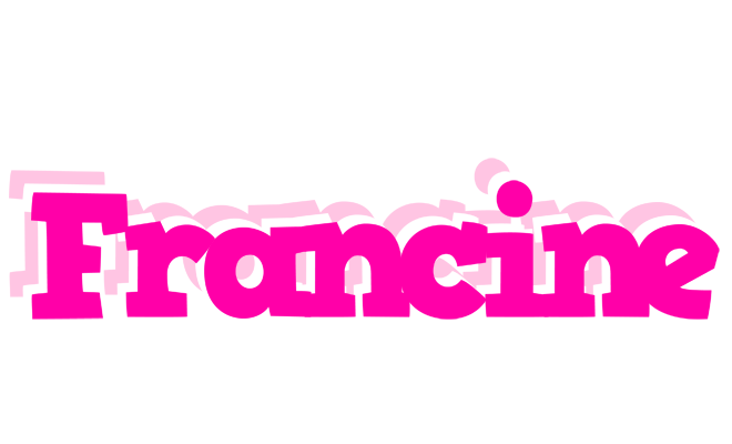 Francine dancing logo