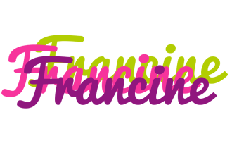 Francine flowers logo